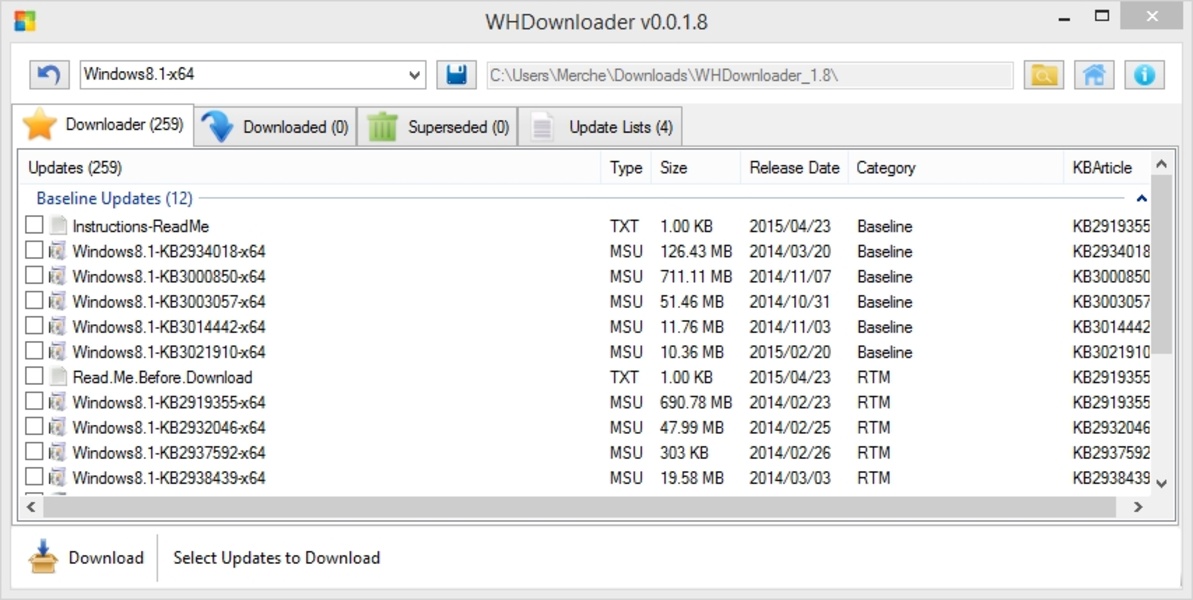 WHDownloader Pour Windows - Télécharge-Le Gratuitement À Partir D.