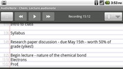 AudioNote screenshot 1