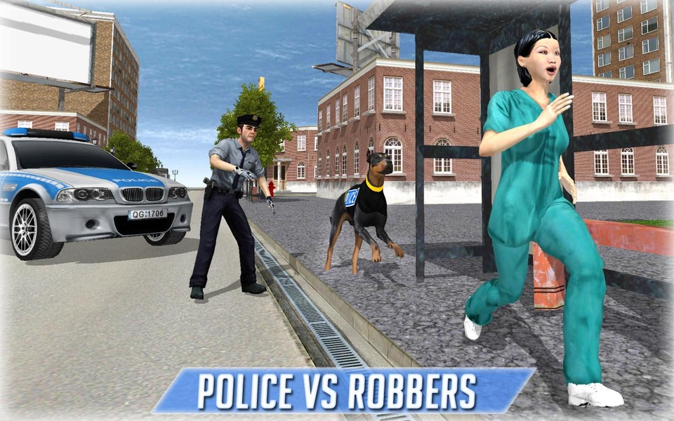 Police Dog Criminal Chase - Preview 1