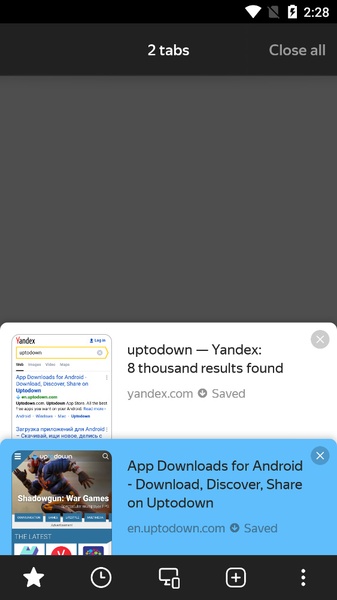 Yandex Browser Beta - Preview 3