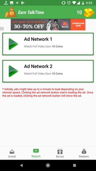 Earn TalkTime - Preview 6