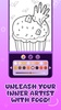 Food & Snacks Coloring Book screenshot 3