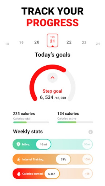 Walkfit app online free