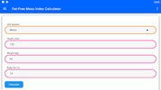 Fat-free Mass Index Calculator screenshot 7