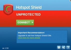 Hotspot Shield VPN screenshot 1