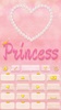 Princess GO Keyboard screenshot 4