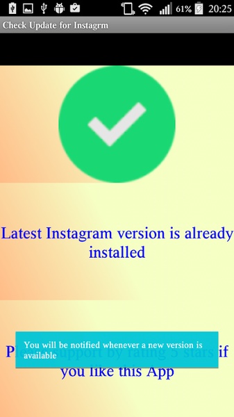 Check Update for Instagrm - Preview 3