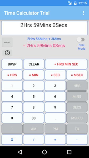 Time Calculator Trial - Preview 6