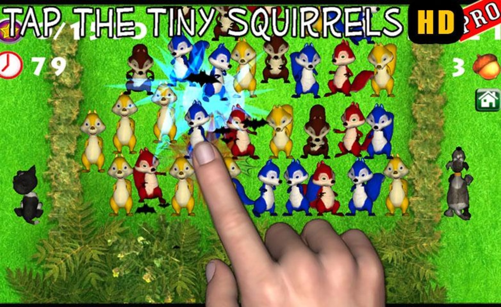 Tap The Tiny Squirrels HD Pro - Preview 14