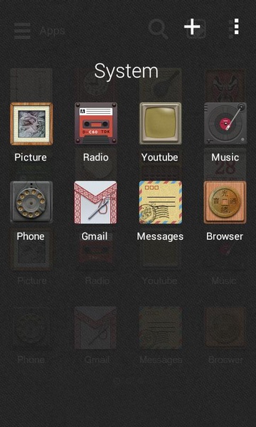 ago GOLauncher EX Theme - Preview 1