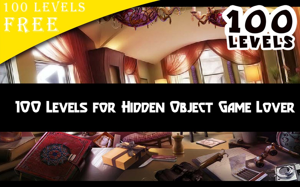 Hidden Object Game : 100 Levels of Secret of Clue - Preview 1
