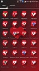 Red Hearts Icon Pack (Free) screenshot 2