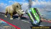 Dinosaur Car Chase Ramp Stunts screenshot 14