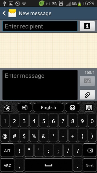 GO Keyboard Qwerty Theme - Preview 9