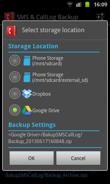 SMS & CallLog Backup - Preview 7
