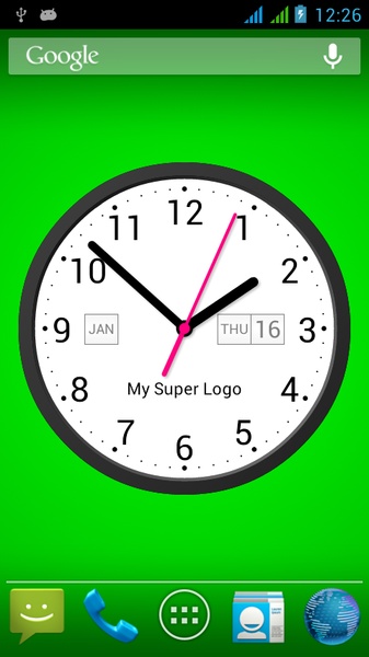 Light Analog Clock LW-7 - Preview 1