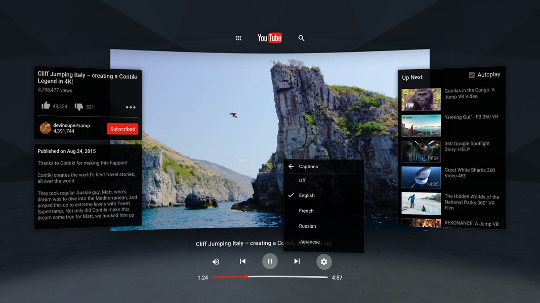 Oculus Quest Menu Oculus Rift VR For Android Download The APK