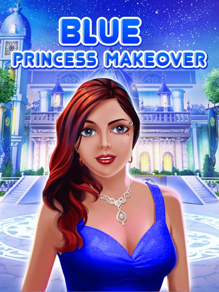 Blue Princess Makeup Salon Games For Girls - Preview 1
