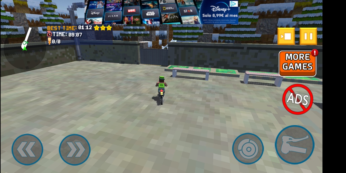 Blocky Moto Bike SIM: Winter Breeze - Preview 5