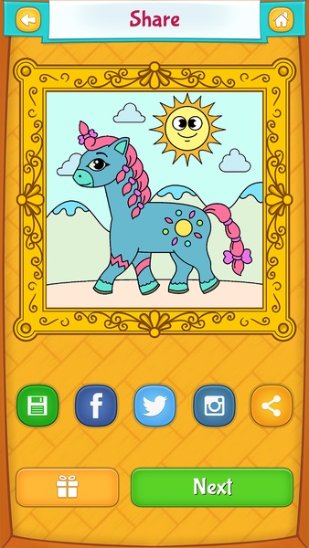 Horse Coloring Pages - Preview 1