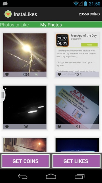 Insta Likes - Preview 2