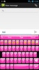 Emoji Keyboard GlossPink Theme screenshot 4