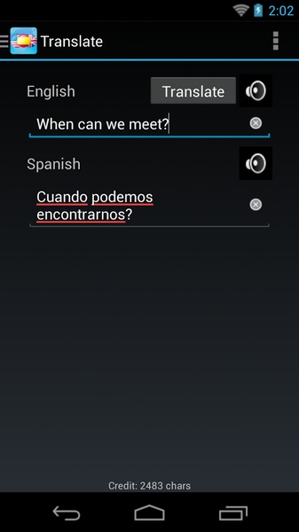 Spanish English Dictionary - Preview 2