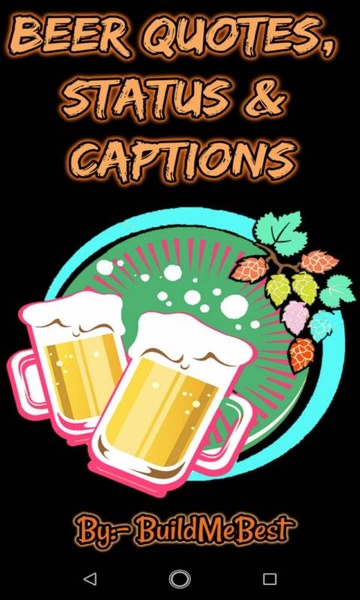 Beer Quotes in English - Drinking Cheers Status - Preview 1