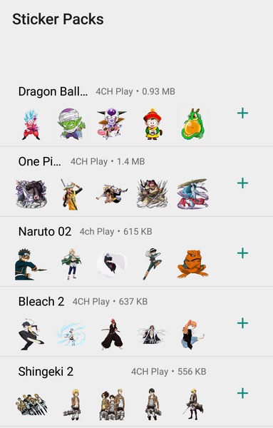 Anime Stickers - WAStickerApps - Preview 7