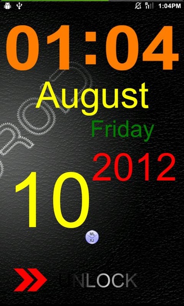 MLTypoCleanFreeMagicLockerTheme - Preview 2
