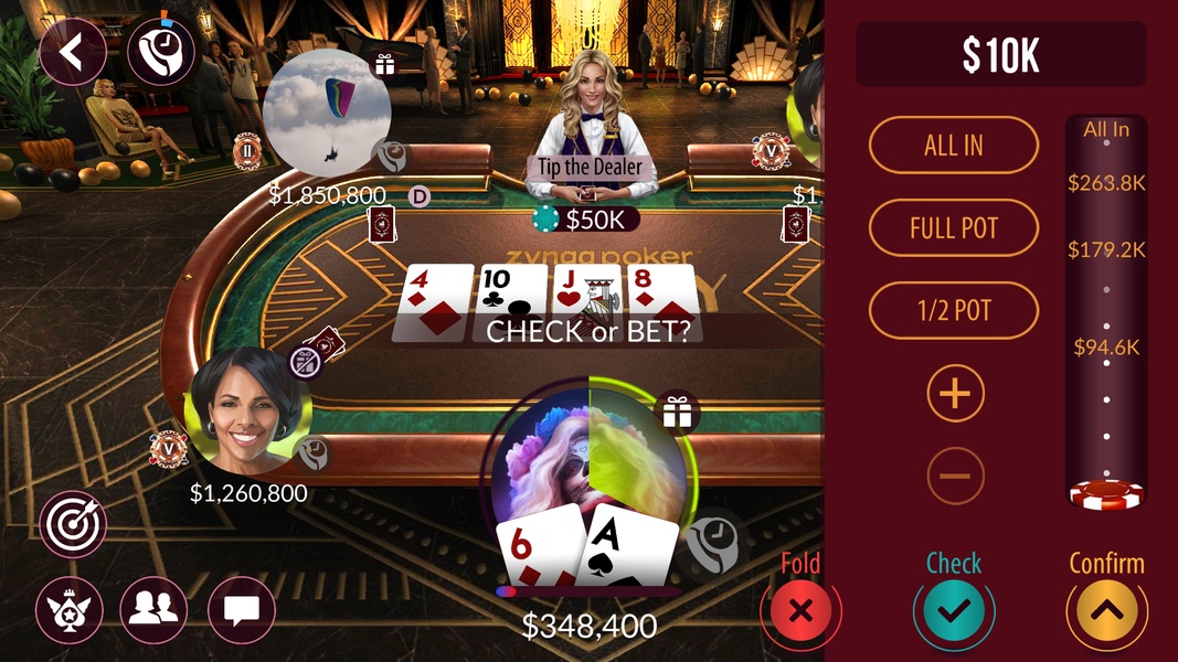 ポーカーゲーム Zynga PokerのAndroid - UptodownからAPKをダウンロードしよう