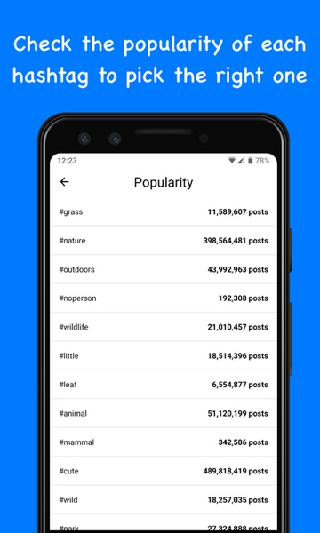 Hashtagger - AI Powered Hashtag generator - Preview 4