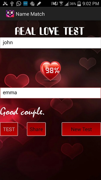 Real Love Test Calculator - Preview 5