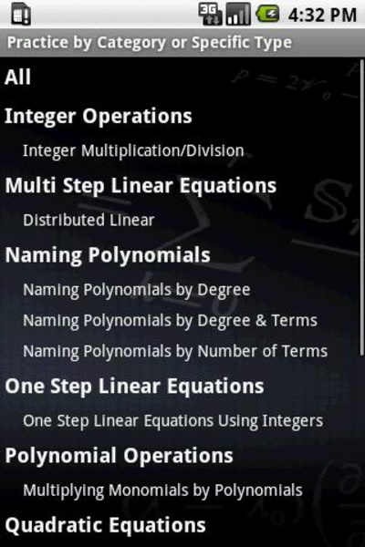 Algebra Tutor - Preview 1