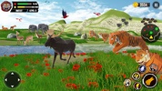 Wild Tiger Sim Lowpoly Games screenshot 3