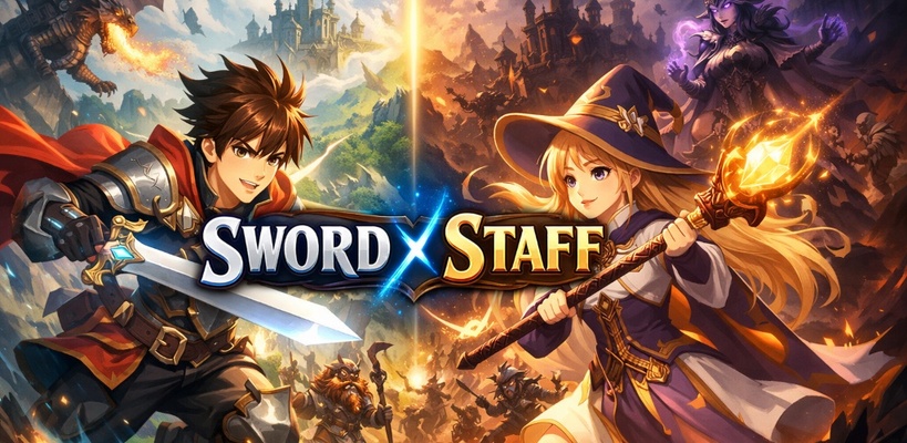 تنزيل Sword x Staff