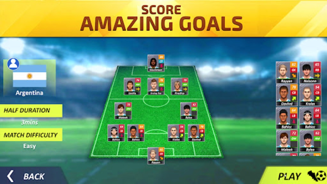 Football Soccer League Game 3D - Preview 3