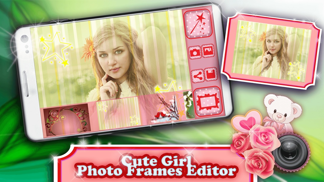 Cute Girl Photo Frames Editor - Preview 4