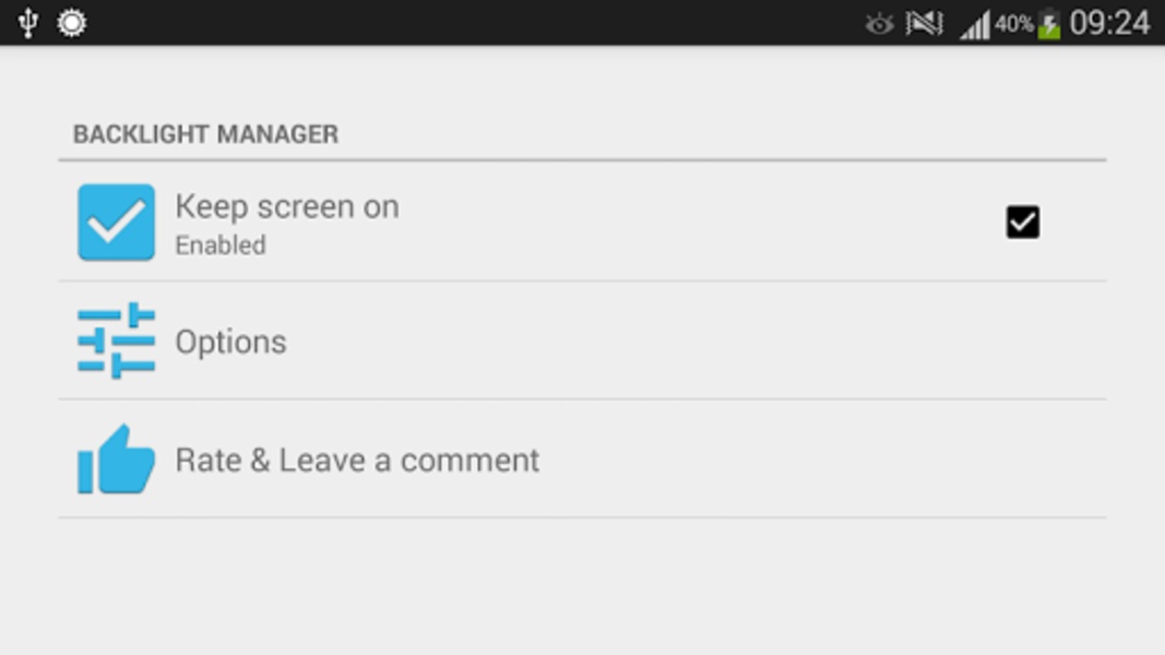 Backlight Manager - Preview 1
