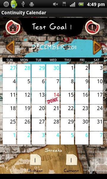 Continuity Calendar - Preview 2