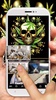 Gold Weed Skull Theme screenshot 1