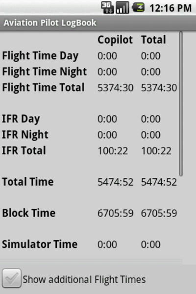 Aviation Pilot LogBook - Preview 4