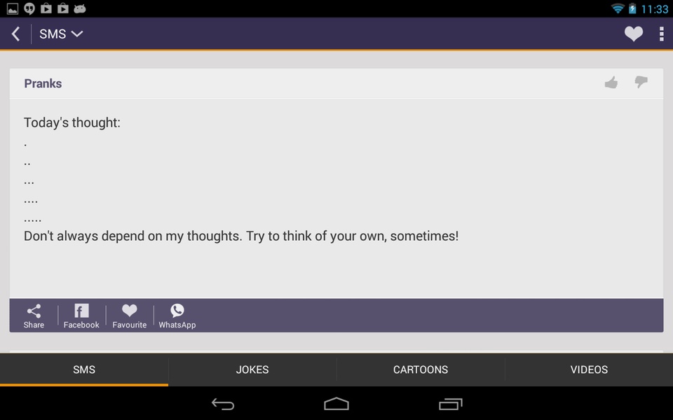 Jokes and SMS - Preview 10