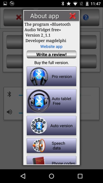 Bluetooth AudioWidget Free - Preview 2