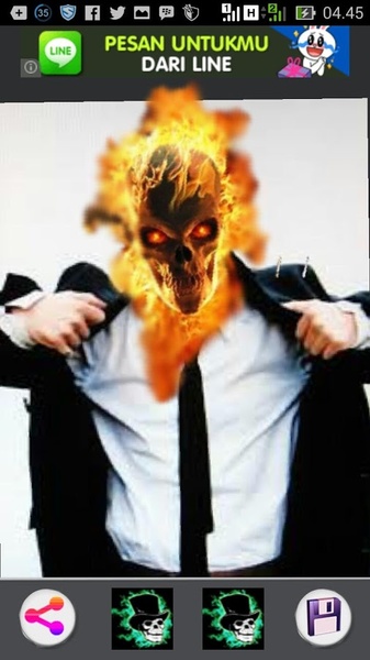 Ghost Rider 2 face - Preview 1