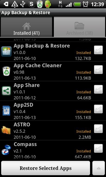 App Backup Restore - Transfer - Preview 3