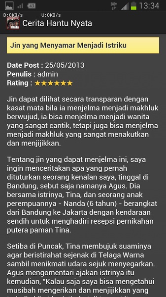 Cerita Hantu Nyata - Preview 1