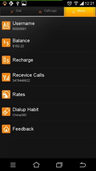GlobalTalk CSipSimple - Preview 7