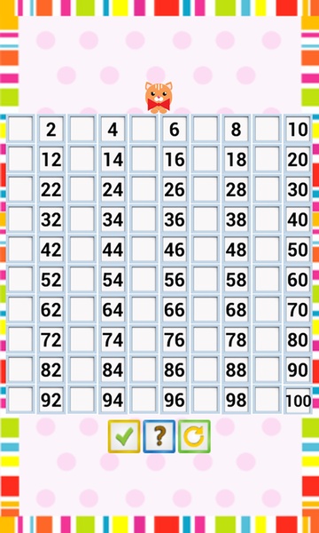 Kids Math Hundred Chart Free - Preview 5