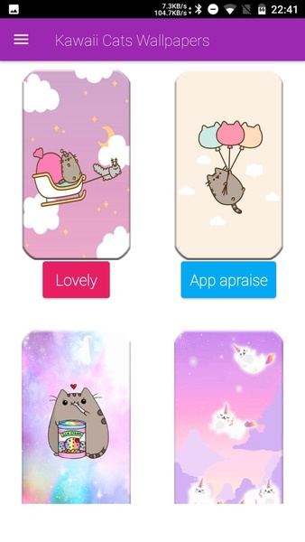 Kawaii Gatos Fondos Pantalla - Preview 6